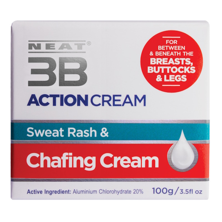 Neat 3b Action Cream Sweat Rash And Chafing Cream 100g Choice Pharmacy