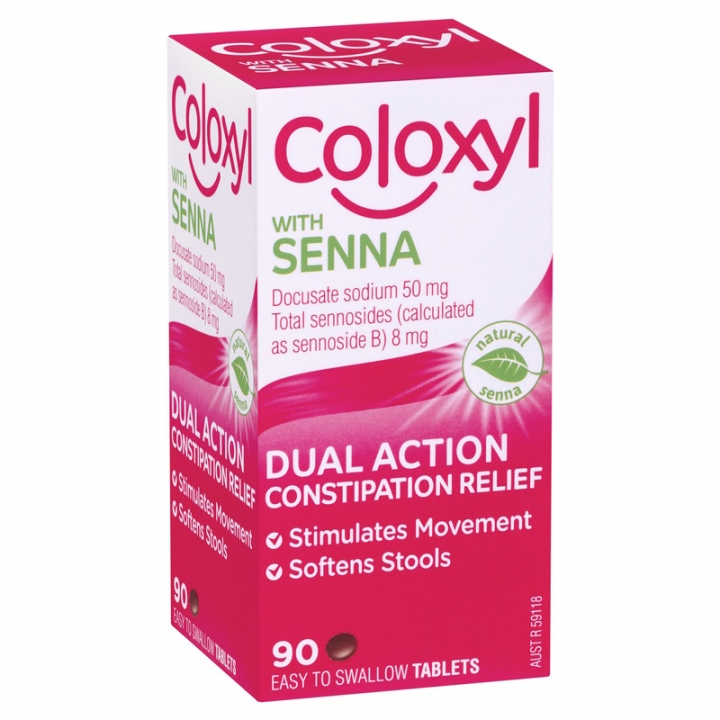 Coloxyl With Senna 90 Tablets Choice Pharmacy